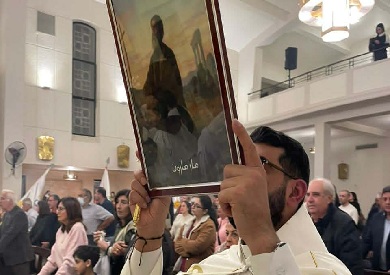 رعية القديسة تيريزيا بالإسكندرية تحيي عيد «أبي الطائفة المارونية» مارمارون