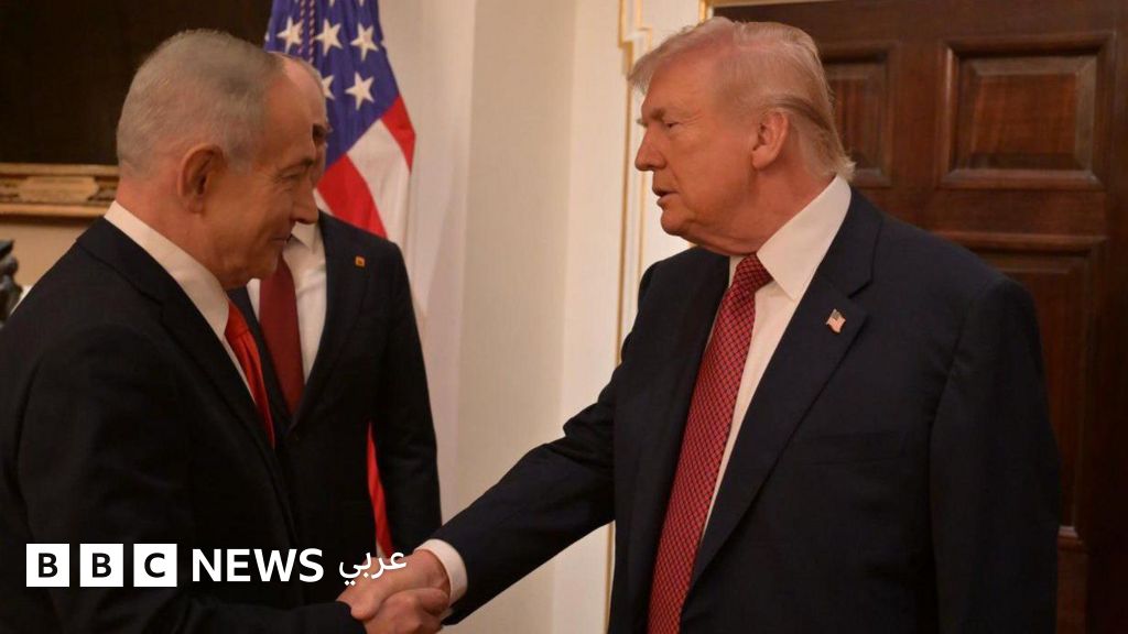 ترامب يصف لقاءه بنتنياهو بـ"الجيد جداً"، ويأمل أن تكون إيران "أكثر عقلانية ومسؤولية هذه المرة" - BBC News عربي
