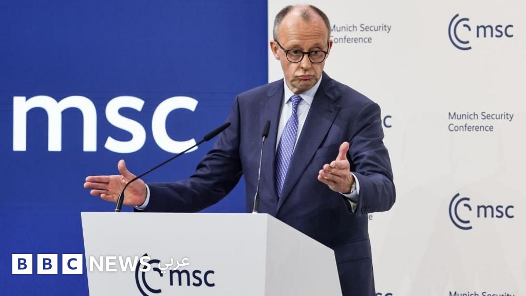 فريدريش ميرتس: المستشار الألماني يُحذّر من أن النظام العالمي القائم على القواعد "لم يعد موجوداً" - BBC News عربي