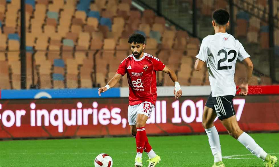 مروان عطية يغيب عن الأهلي أمام سموحة