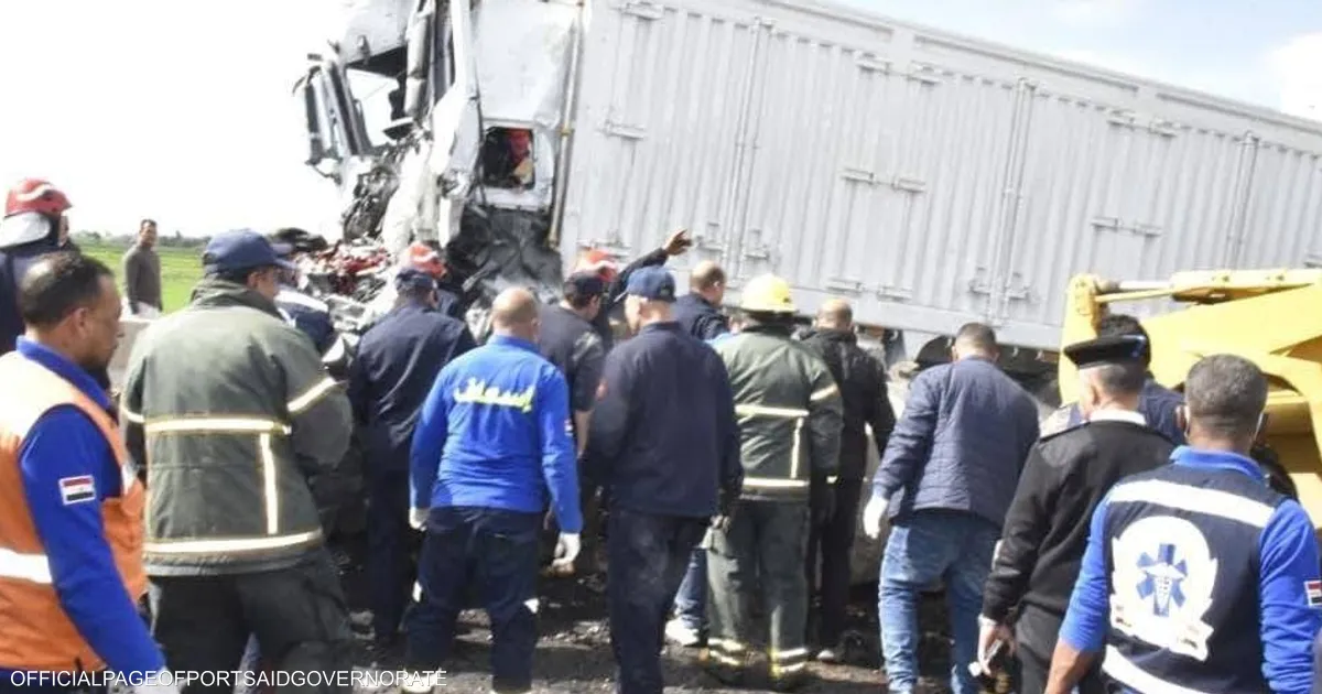 مصر.. مصرع 18 شخصا في حادث مروع جنوب بورسعيد