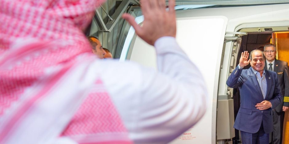 الرئيس عبد الفتاح السيسي يعود إلى القاهرة بعد زيارة أخوية للسعودية - صوت الأمة