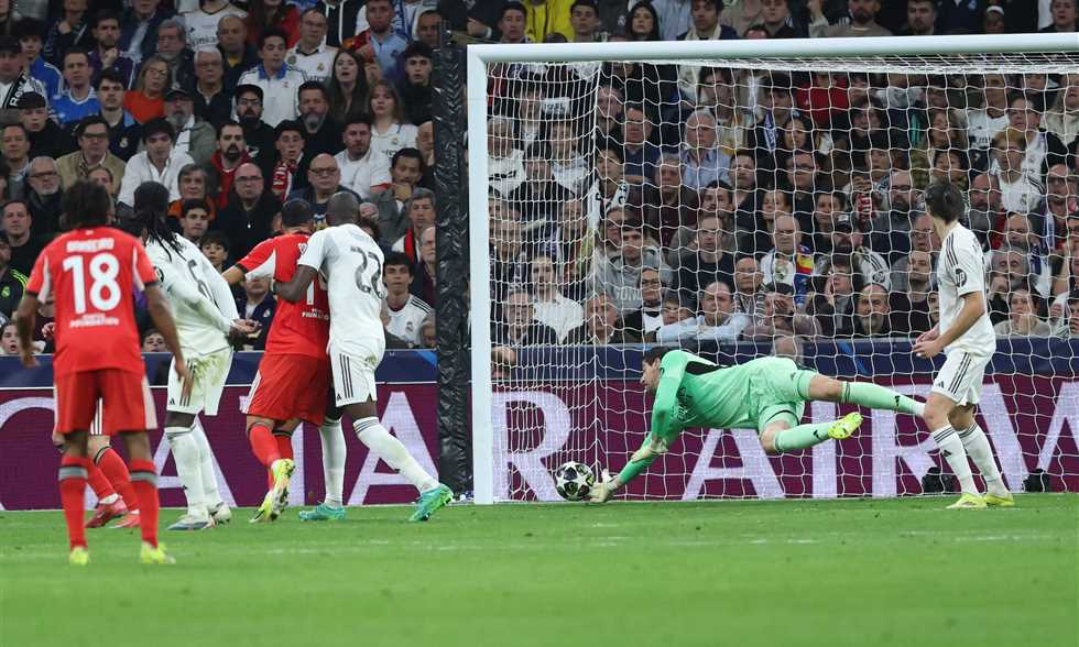 انتهت أبطال أوروبا - ريال مدريد (2)-(1) بنفيكا.. الملكي يتأهل