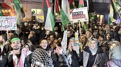 برلين.. مظاهرة تضامنية مع غزة ضد الإبادة الإسرائيلية
