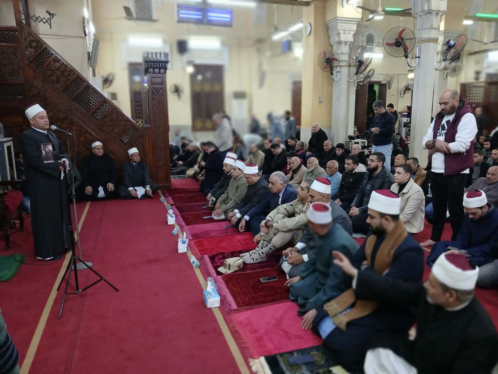 محافظة القليوبية تحيي ذكرى العاشر من رمضان في مسجد ناصر ببنها