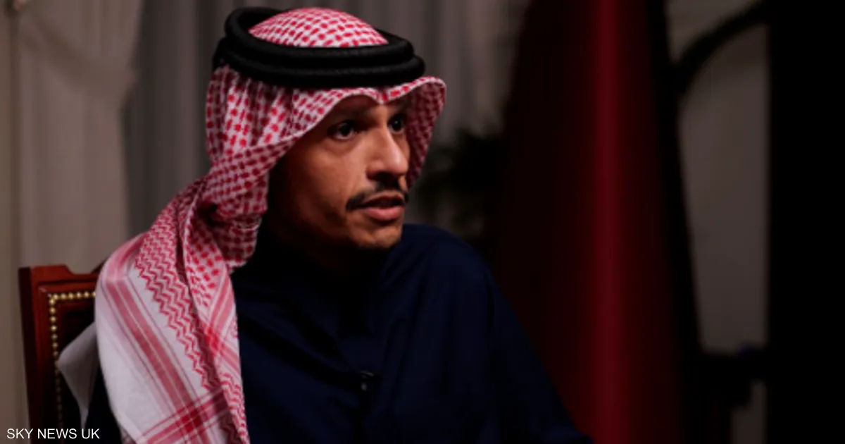 رئيس وزراء قطر: سوء تقدير إيران "دمر كل شيء"