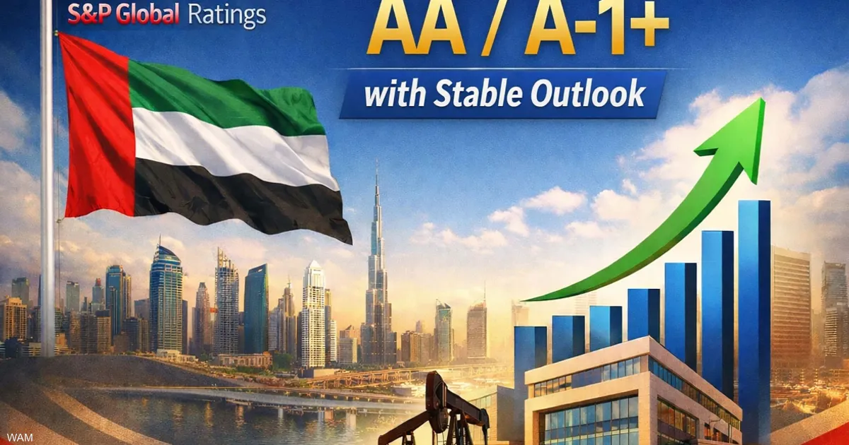 "إس آند بي" تثبت تصنيف الإمارات عند "AA / A-1+"