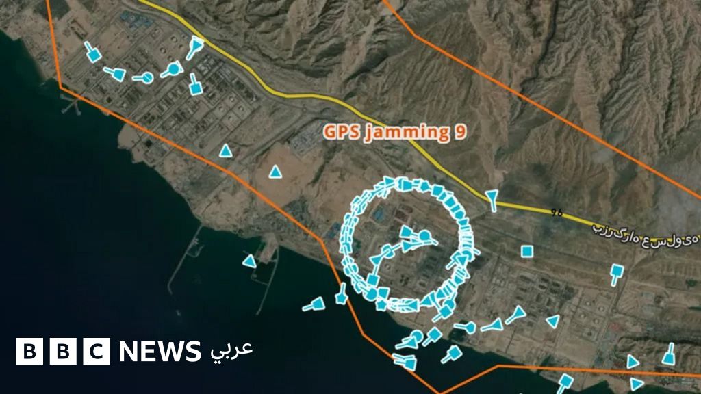 التشويش على نظام تحديد المواقع العالمي: المعركة الخفية في الشرق الأوسط - BBC News عربي