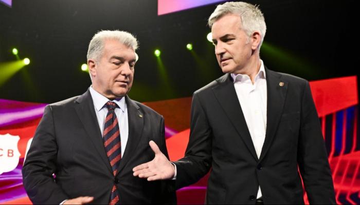 انتخابات برشلونة.. &laquo;كذبة هالاند&raquo; تشعل صداما جديدا بين لابورتا وفونت
