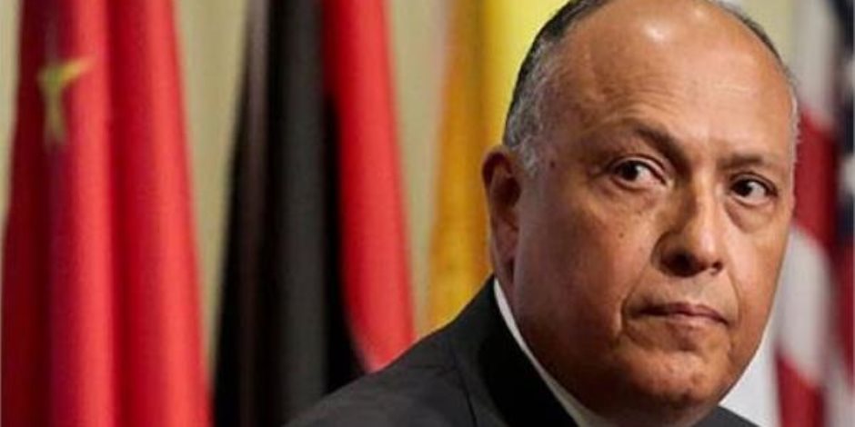 سامح شكري: مصر تقف كتفا إلى كتف مع الدول العربية لحماية الأمن القومي العربي - صوت الأمة