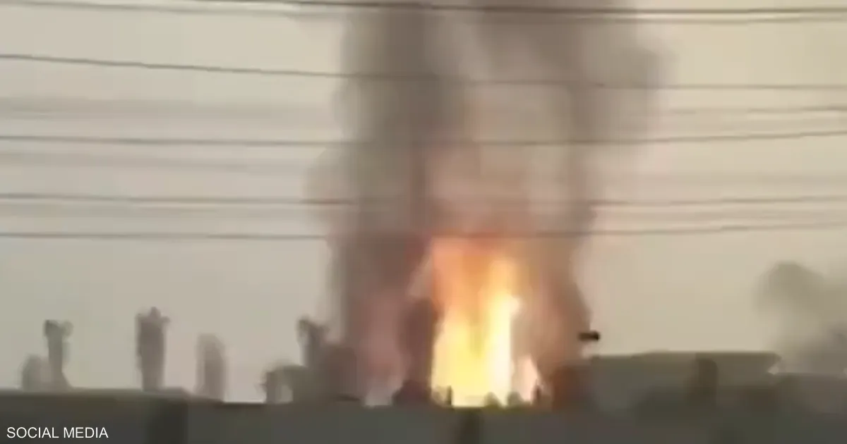 قصف يستهدف حقل بارس الإيراني للغاز