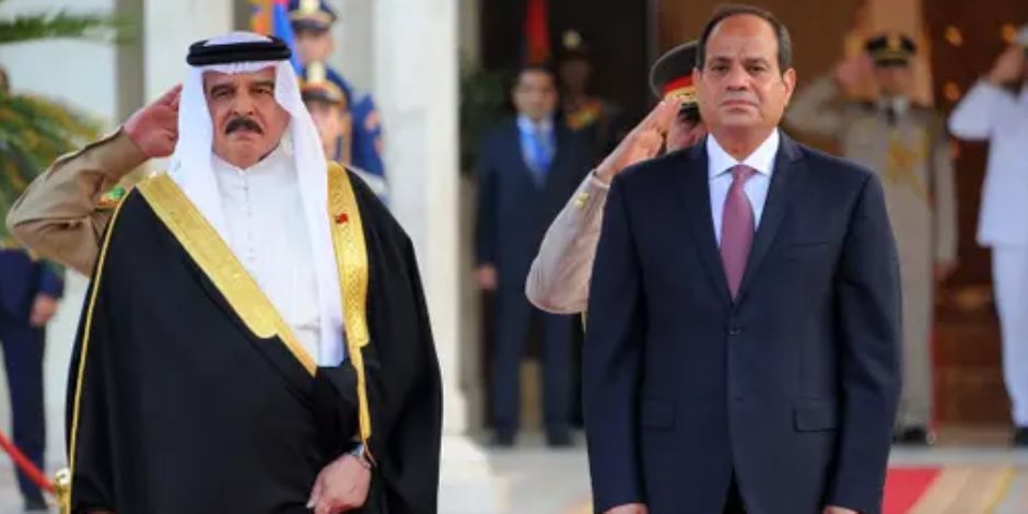 الرئيس السيسى وملك البحرين يدينان الهجمات الإيرانية على دول الخليج - صوت الأمة