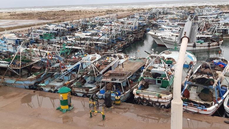 استمرار تساقط الأمطار بكفر الشيخ وتوقف رحلات الصيد والملاحة لليوم السادس