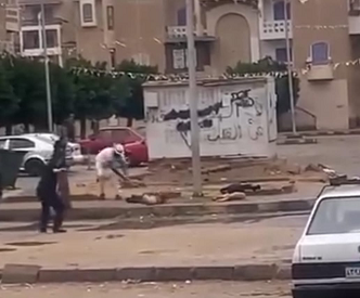 موقف إنساني في العاشر من رمضان.. مواطن ينقذ كلبا من الموت صعقا بالكهرباء
