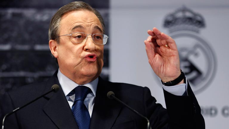 هزيمة الملكي تهز البرنابيو.. جماهير ريال مدريد تطالب برحيل بيريز