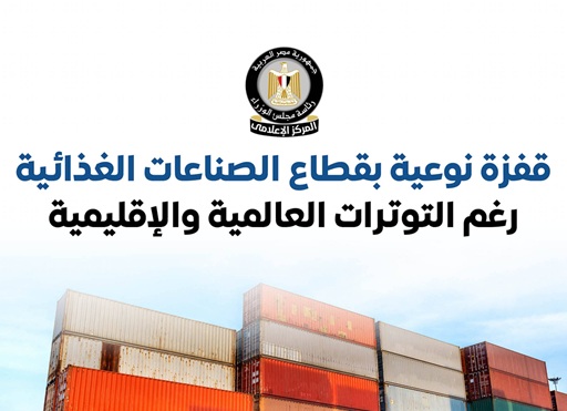«مجلس الوزراء»: صادرات الصناعات الغذائية ترتفع إلى 6.3 مليار دولار في 2024/2025..انفوجراف | أموال الغد