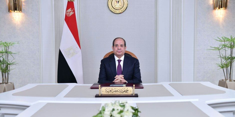 الرئيس السيسى يؤكد رفض مصر القاطع للاعتداءات الإيرانية على الدول العربية - صوت الأمة