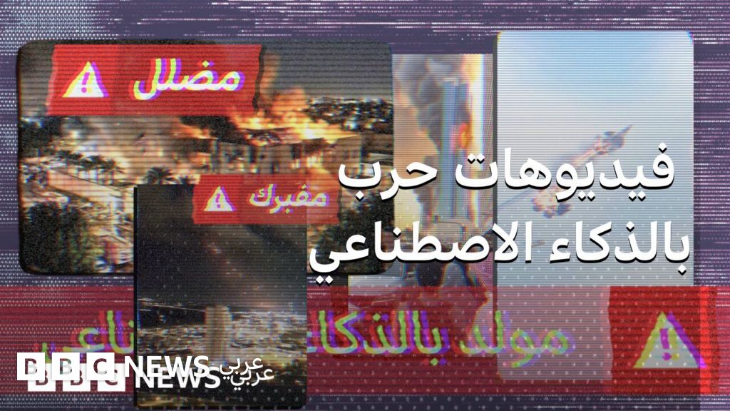 صور وفيديوهات مزيفة حول الحرب في إيران والمنطقة | بي بي سي تقصي الحقائق - BBC News عربي