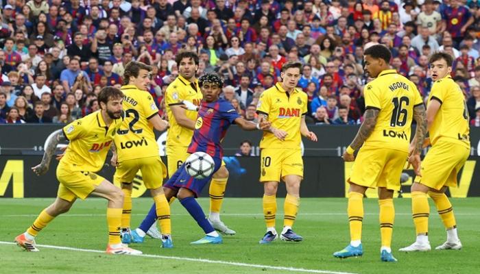 ملخص ونتيجة مباراة برشلونة وإسبانيول في الدوري الإسباني 2026