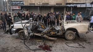 استشهاد 4 فلسطينيين بينهم طفل إثر غارة إسرائيلية على سيارة شرطة في غزة