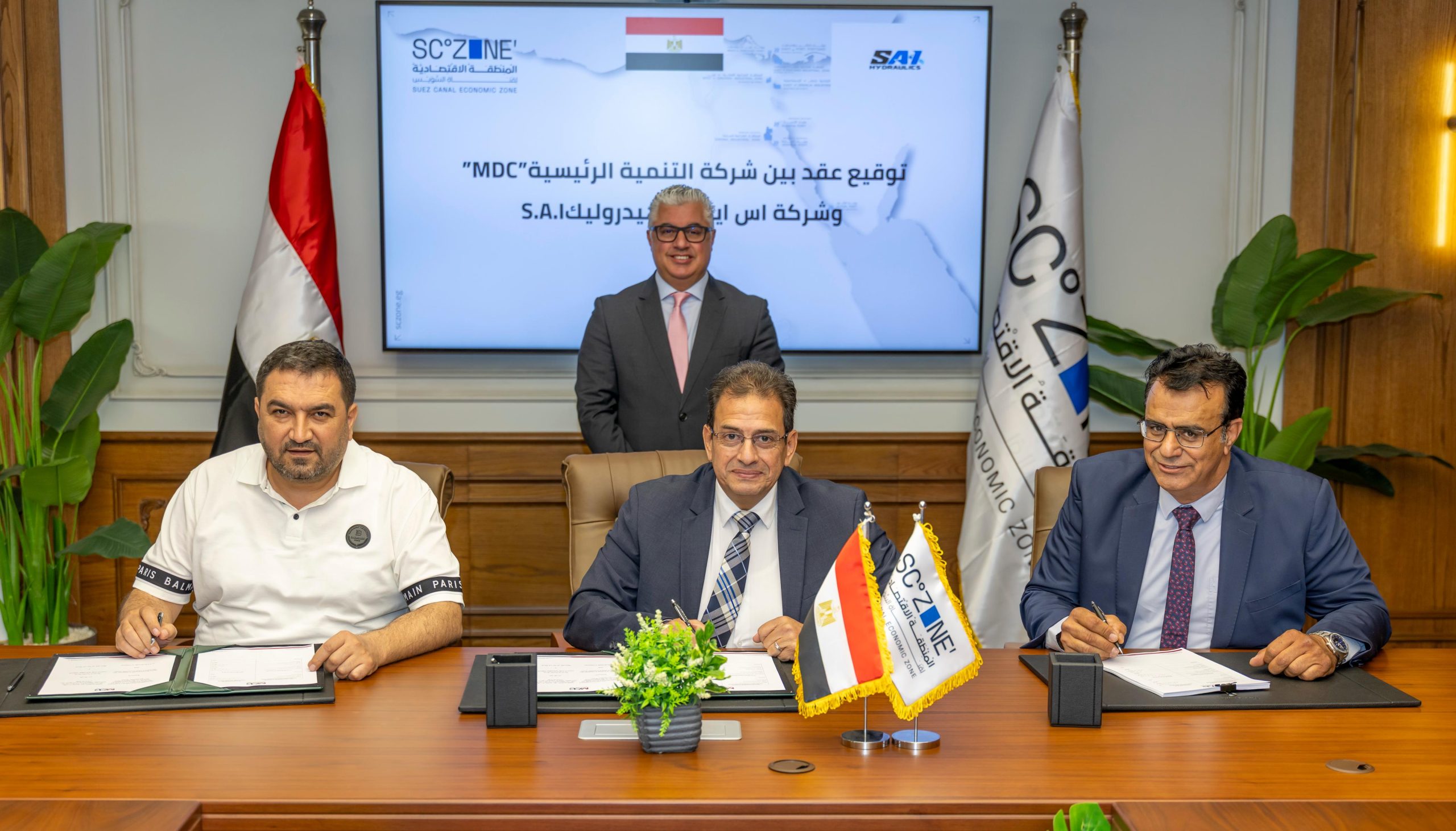 اقتصادية قناة السويس توقع عقد مشروع صناعي تركي-مصري بالسخنة باستثمارات 2 مليون دولار | أموال الغد