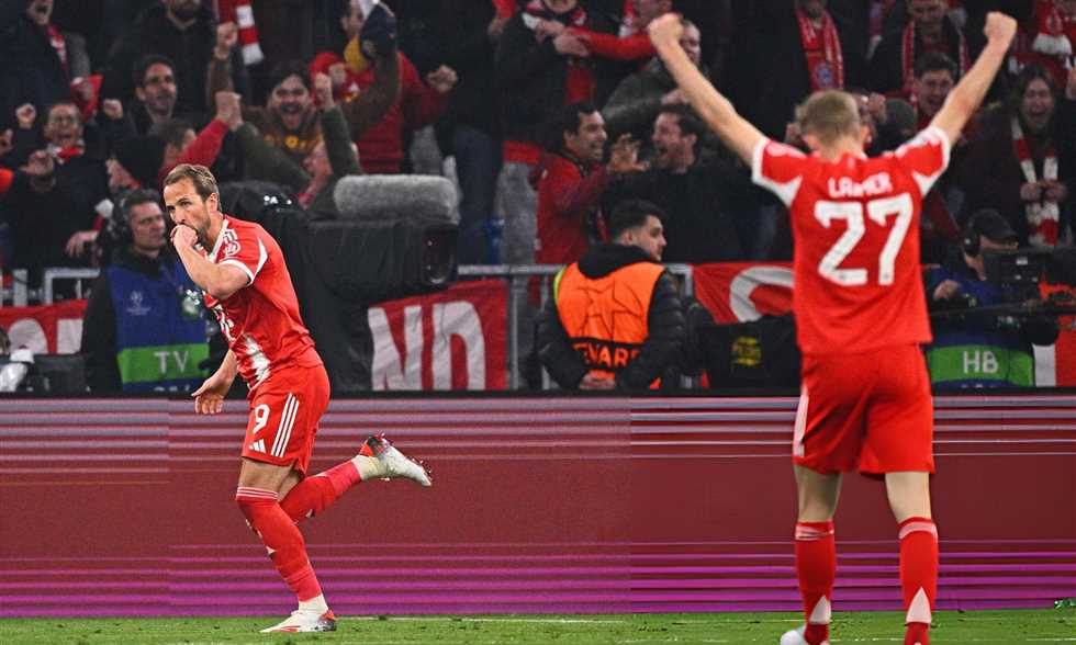 بهدفه في ريال مدريد.. هاري كين يواصل تحطيم الأرقام القياسية مع بايرن ميونيخ 
