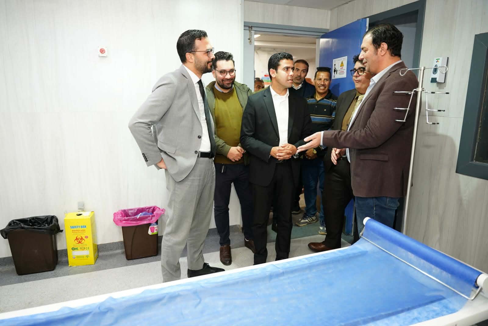 نائب محافظ مطروح يفتتح أعمال تطوير مستشفى الحمام المركزي بدعم مجتمعي من شركات البترول