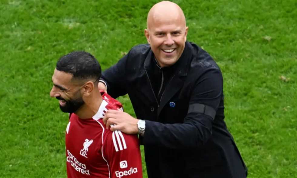 سلوت: سيغادر محمد صلاح ليفربول كأسطورة 