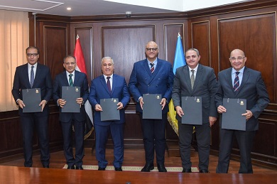 الإسكندرية والوطنية للصحافة توقعان بروتوكول تعاون بشأن مشروع الهوية البصرية بالمحافظة