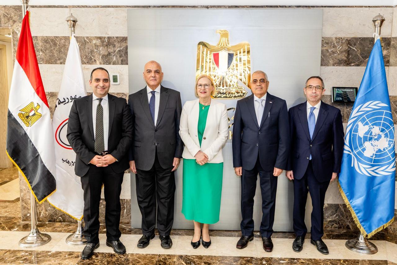 المركزي: وحدة مكافحة غسل الأموال تستقبل وفد مكتب الأمم المتحدة لدعم وبناء السلام | أموال الغد