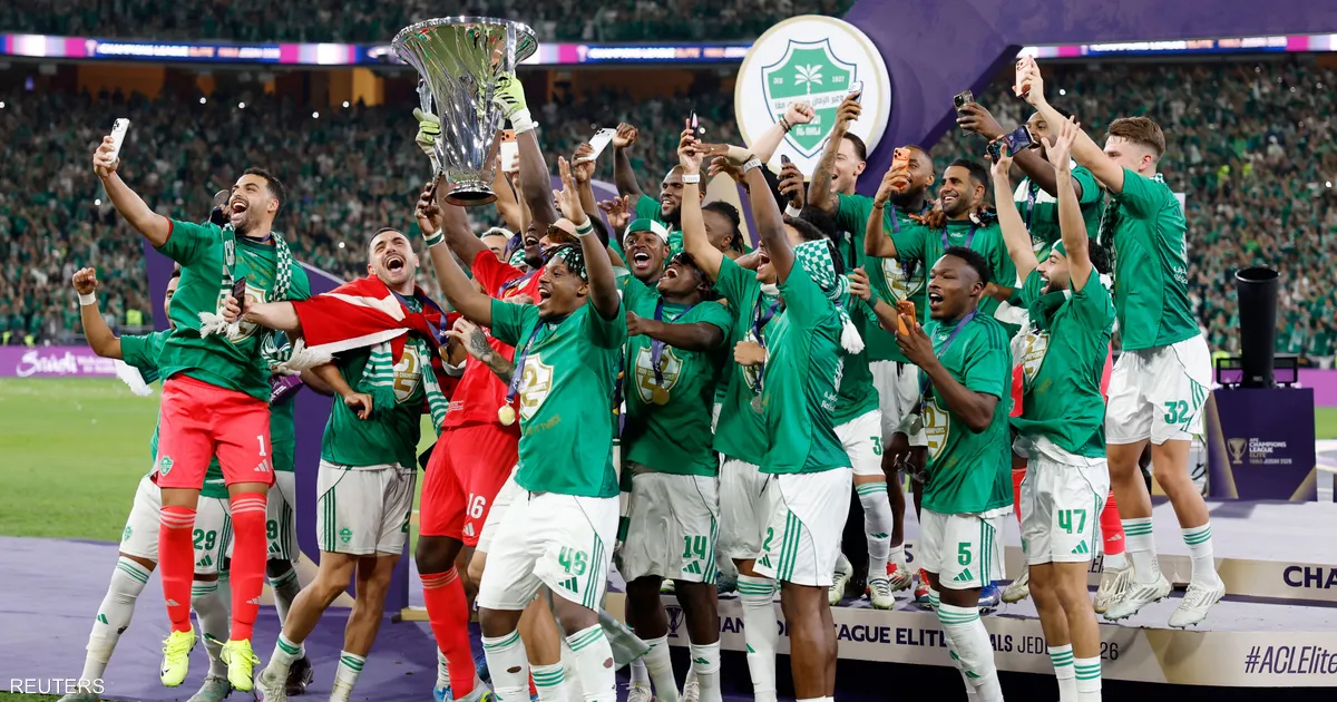 الأهلي السعودي يحتفظ بدوري أبطال آسيا للنخبة