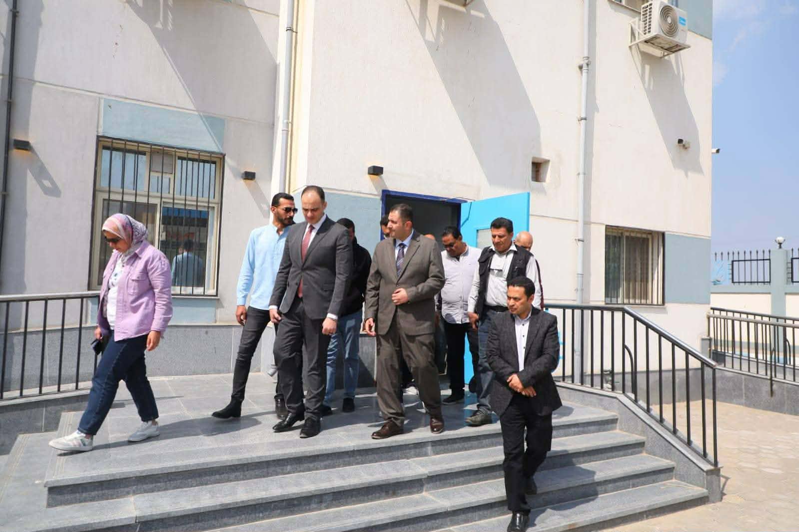 محافظ دمياط يتابع تجهيز الوحدات الصحية في كفر سعد