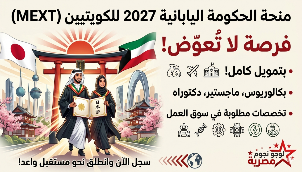 فرصة لا تُعوّض.. منحة الحكومة اليابانية 2027 للكويتيين بتمويل كامل وتخصصات مطلوبة