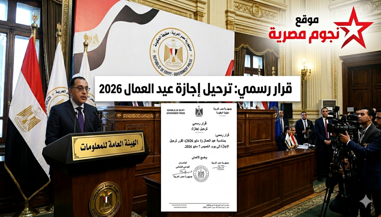 قرار رسمي: ترحيل إجازة عيد العمال 2026 إلى هذا الموعد الجديد في مصر
