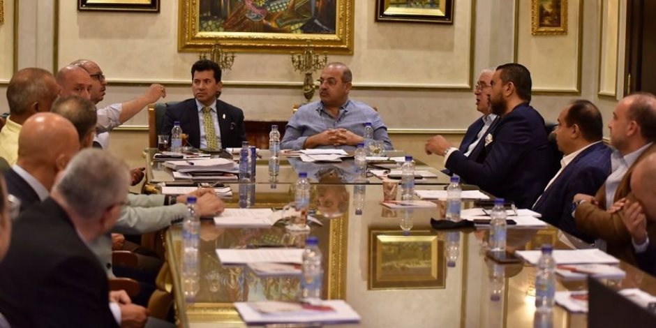 وزير الرياضة يلتقى مجلس إدارة اللجنة الأوليمبية فى أول اجتماع للمجلس بعد الانتهاء من الانتخابات - صوت الأمة
