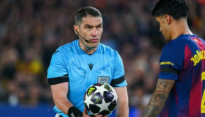 بسبب مباراة برشلونة وأتلتيكو.. الحكم كوفاتش يواجه خطر الإبعاد