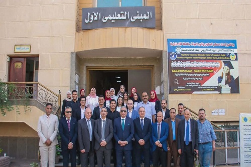 رئيس جامعة طنطا يفتتح المعامل المتطورة ضمن مبادرة تميز المعلم