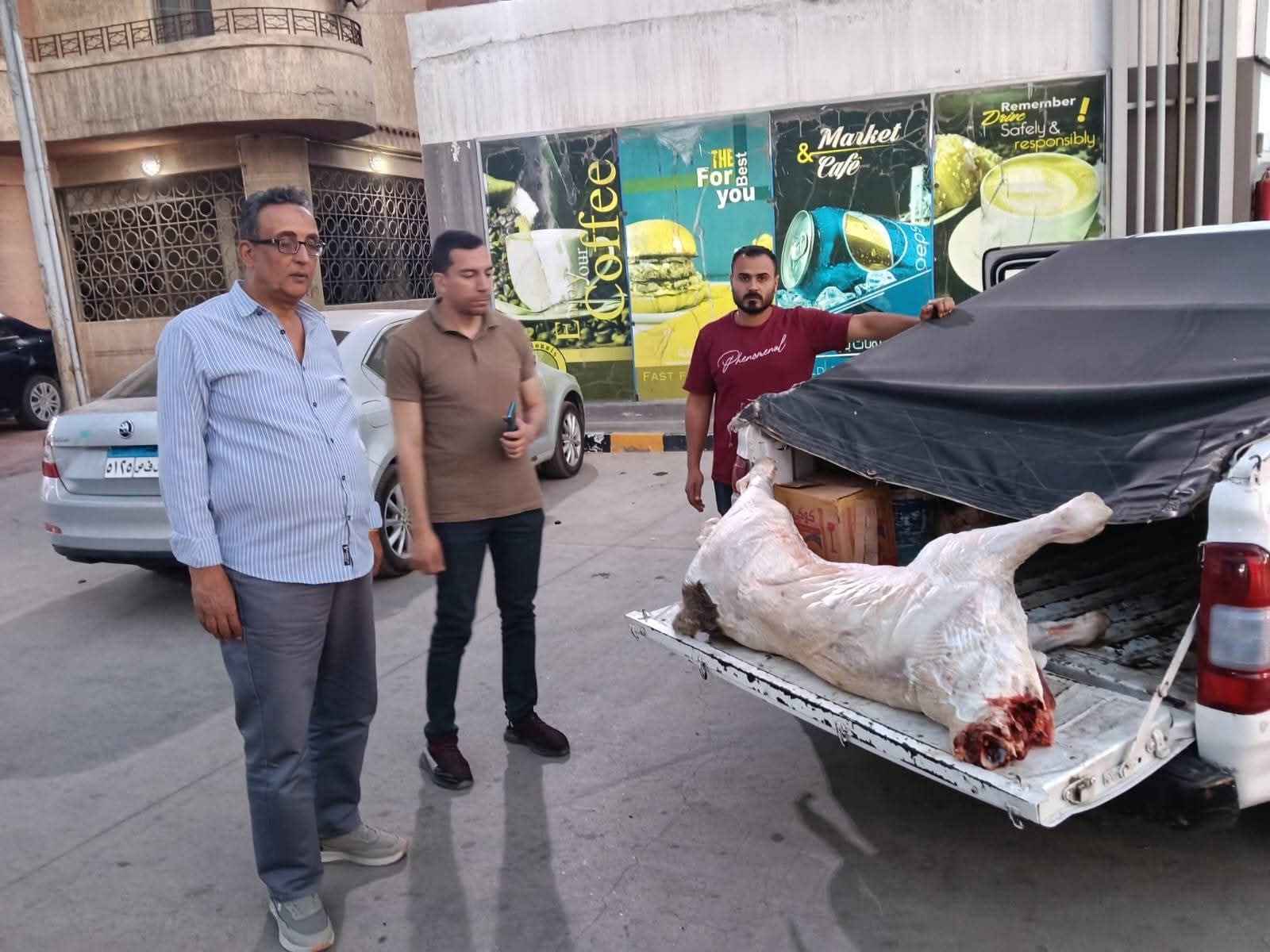 حملات لمنع ذبح البتلو المخالف للحفاظ على الثروة الحيوانية بكفر الدوار بالبحيرة