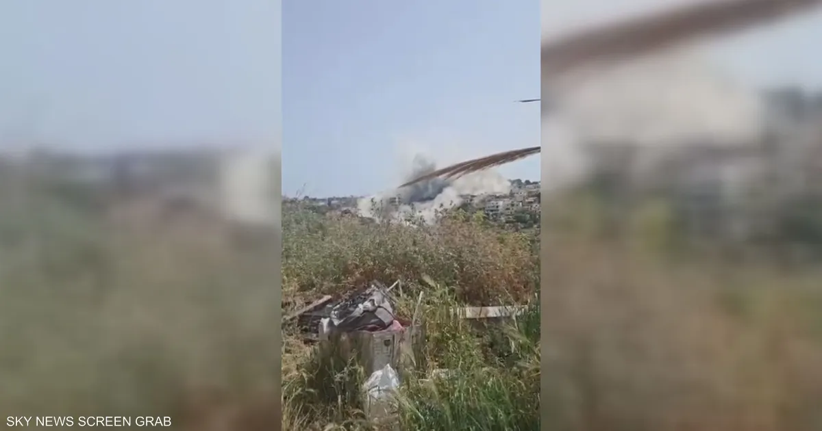 غارات إسرائيلية تطال عشرات القرى في جنوب لبنان