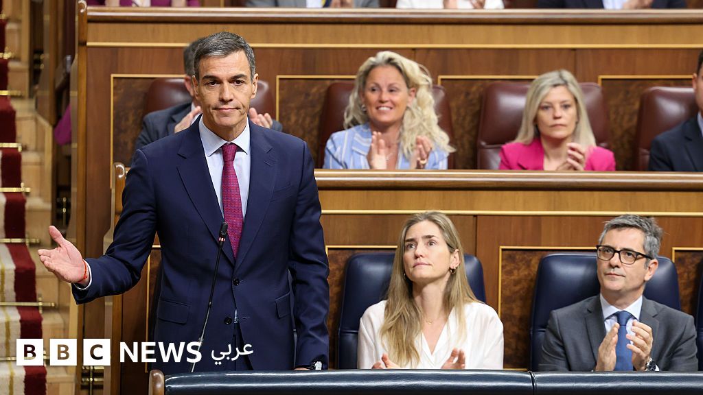 "سانشيز يحظى بشعبية خارج إسبانيا وتراجع داخلي، فهل ينجح في العودة سياسياً؟" - مقال في الغارديان - BBC News عربي
