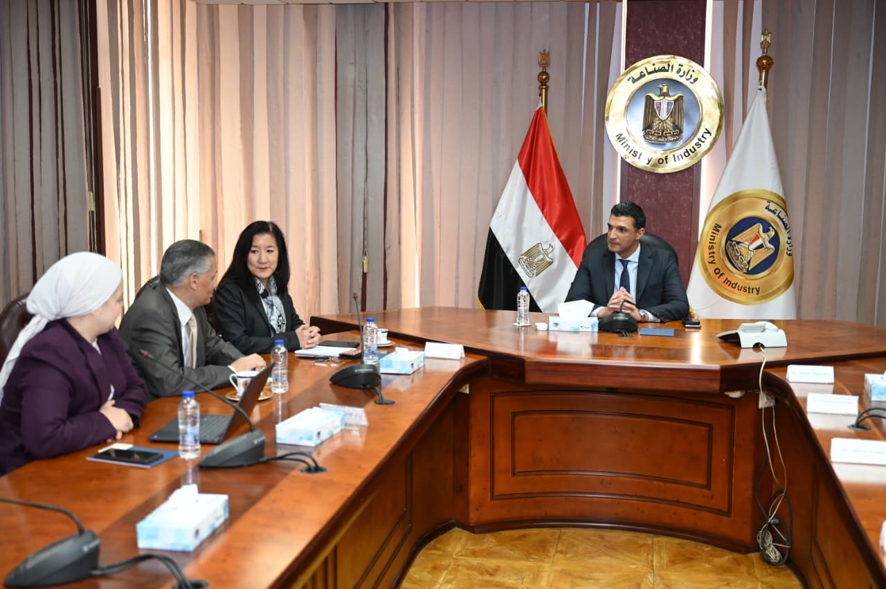 وزير الصناعة يبحث مع «اليونيدو» توسيع مشروعات الطاقة الشمسية والتحول الأخضر بالمصانع | أموال الغد