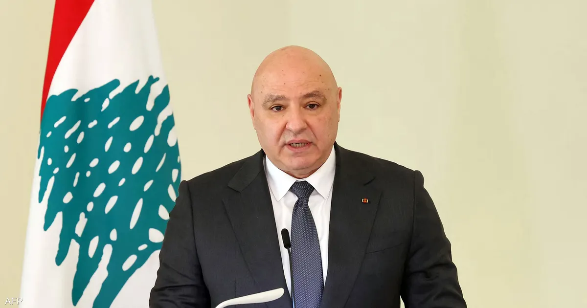 عون: لا تنازل عن انسحاب إسرائيل من أراضي لبنان
