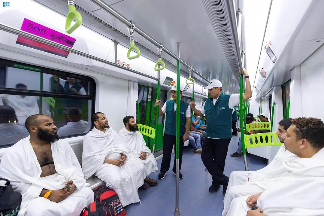 النقل السعودية: قطار المشاعر سينقل هذا الموسم أكثر من مليوني حاج