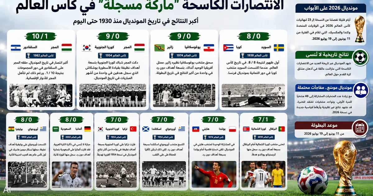 مع توسع البطولة إلى 48 منتخبا.. هل يشهد العالم أكثر نسخ المونديال جنونا؟