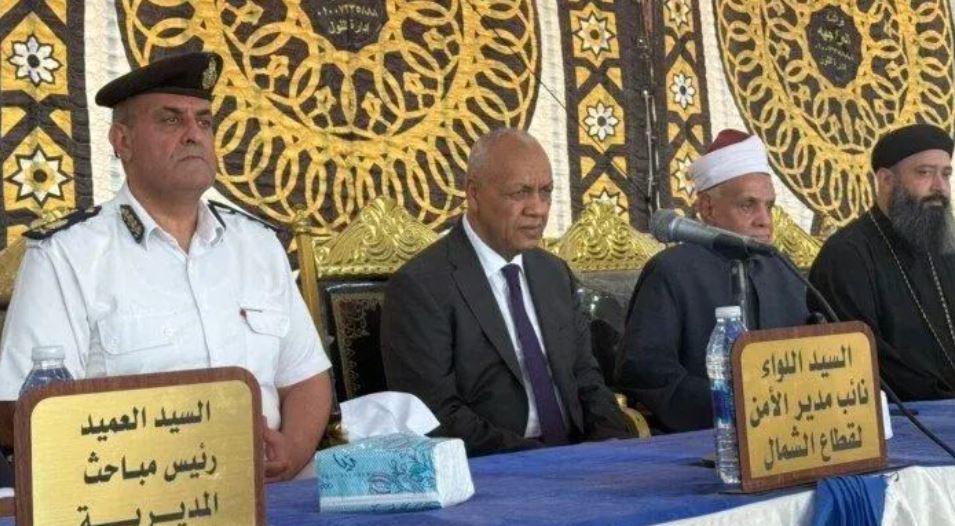 إنهاء خصومة ثأرية بين عائلتين في قنا استمرت 46 عاما