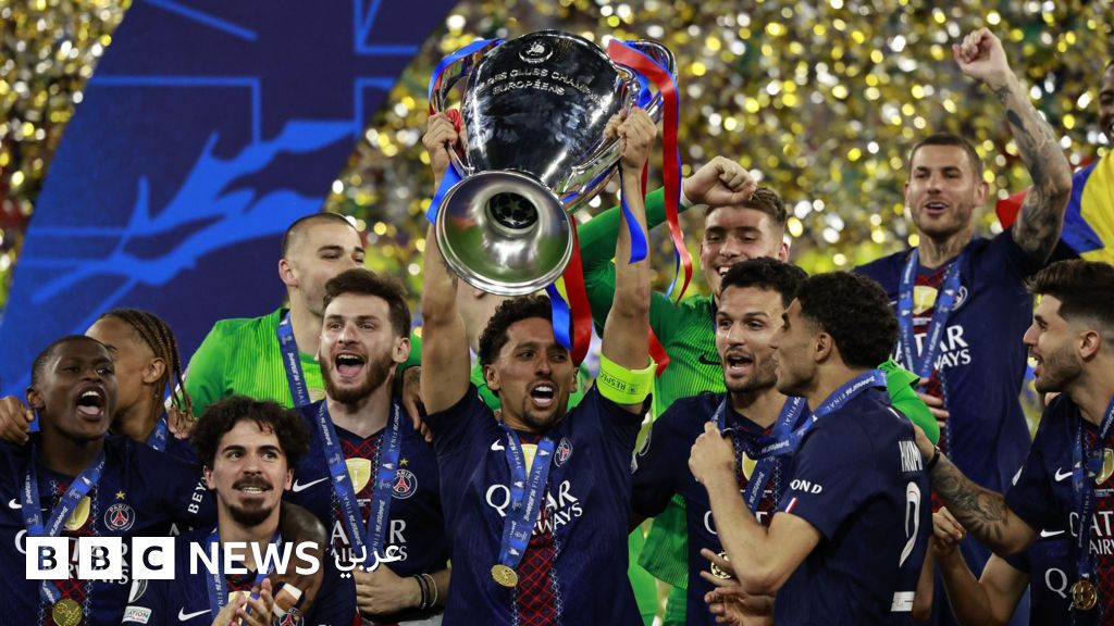 دوري أبطال أوروبا: ليلة باريسية في بودابست بعد فوز سان جيرمان باللقب الثاني - BBC News عربي