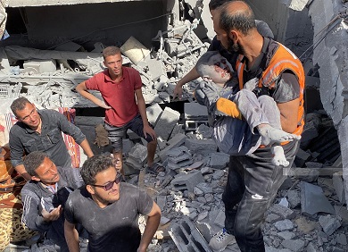 شهيد ومصابون جراء استهداف الاحتلال جنوب شرق مدينة غزة