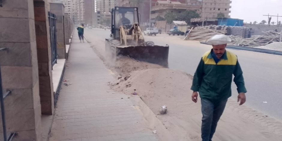 محافظة الجيزة: رفع 1400 طن مخلفات صلبة بالمريوطية وطريق اللبيني ناهيا - صوت الأمة
