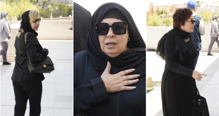 فيفي عبده ولبلبة وهالة سرحان أول الحضور لجنازة الفنان هاني شاكر | خبر