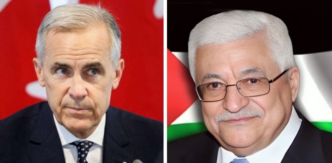 رئيس فلسطين يبحث مع رئيس الوزراء الكندي القضايا الداخلية والإقليمية والدولية